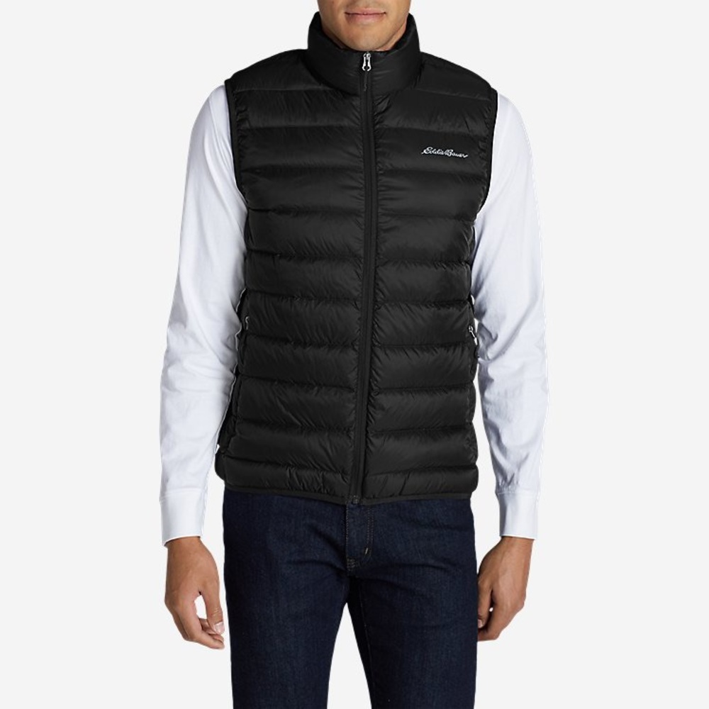 Eddie Bouer Down Vest Zip up